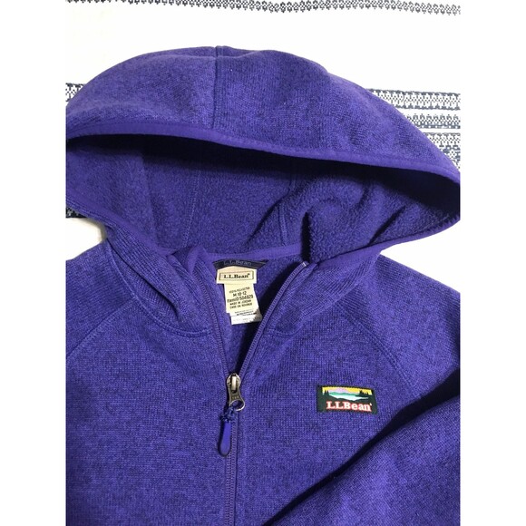 L.L. Bean Kids Hooded Jacket Size Medium 10/12 - Picture 2 of 6